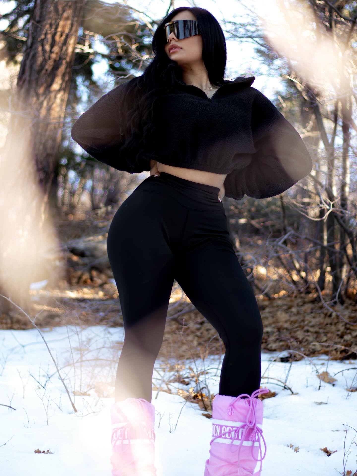 Cozy TEDDY Black 3-Piece Set