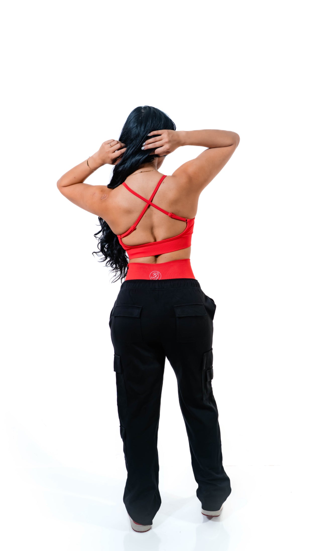 Pump Cover-Up Black Joggers