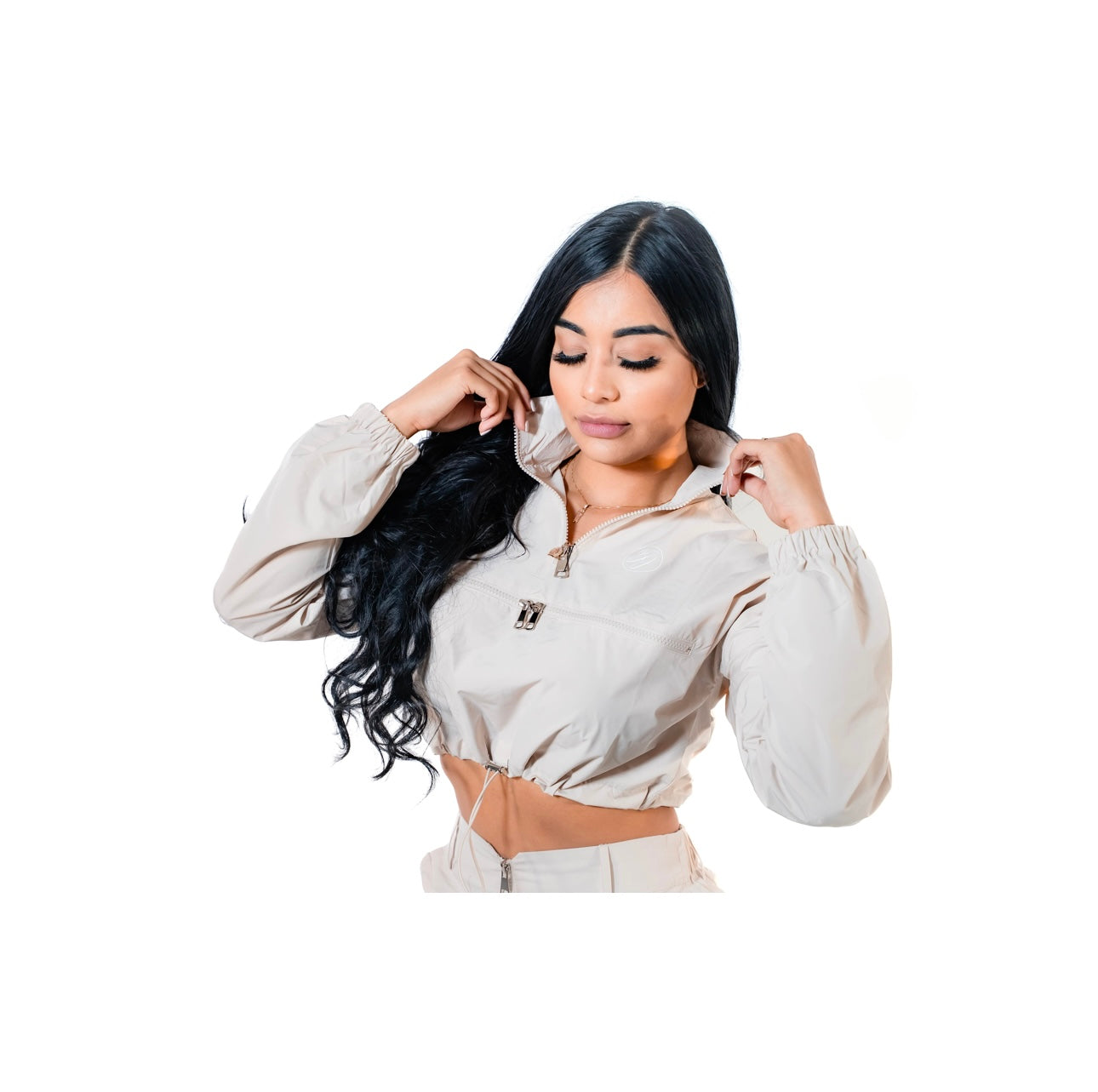 Perfect Airport Fit Beige 2-piece