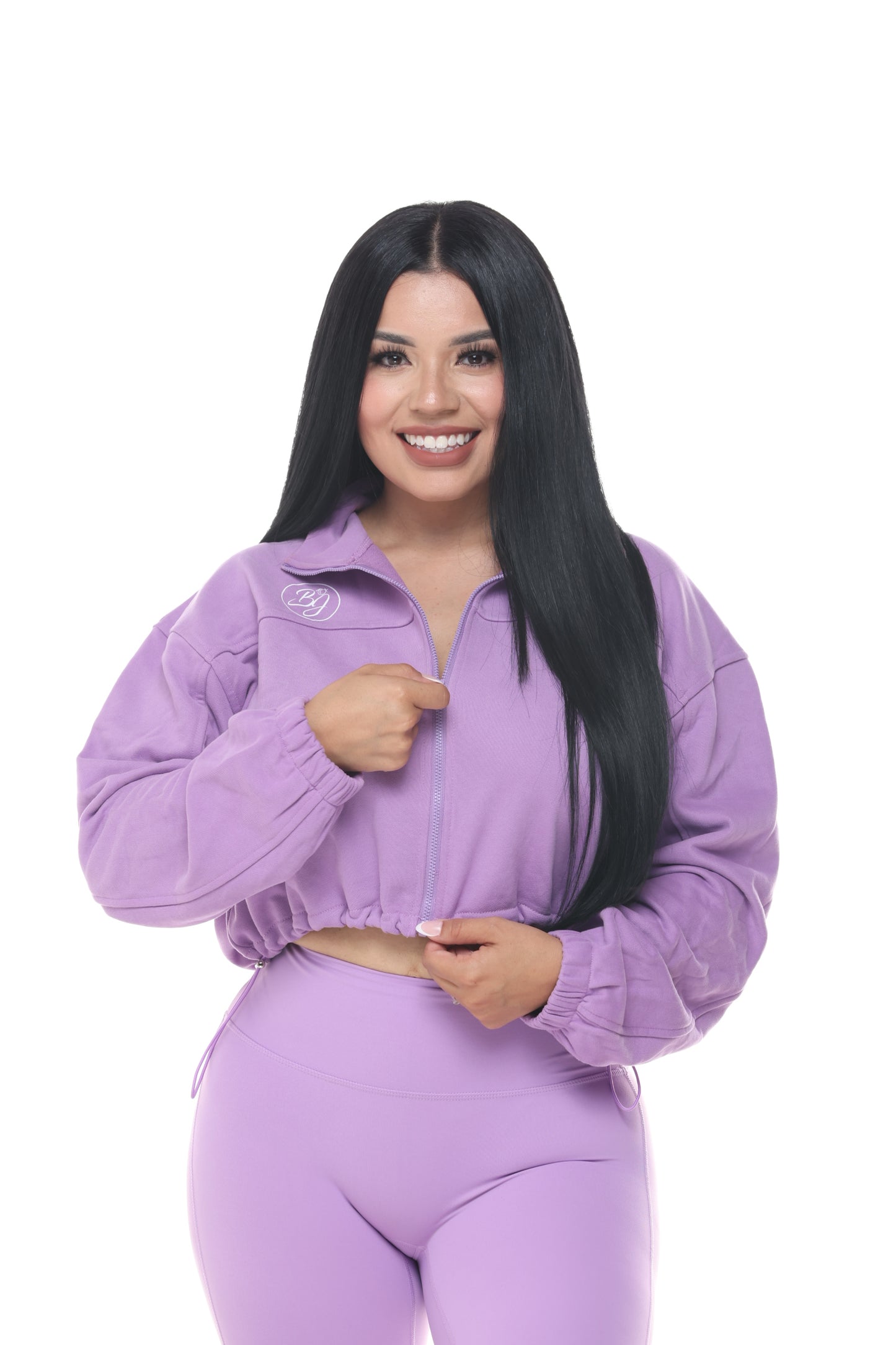 Lavender Bomber Jacket